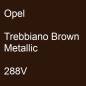 Preview: Opel, Trebbiano Brown Metallic, 288V.